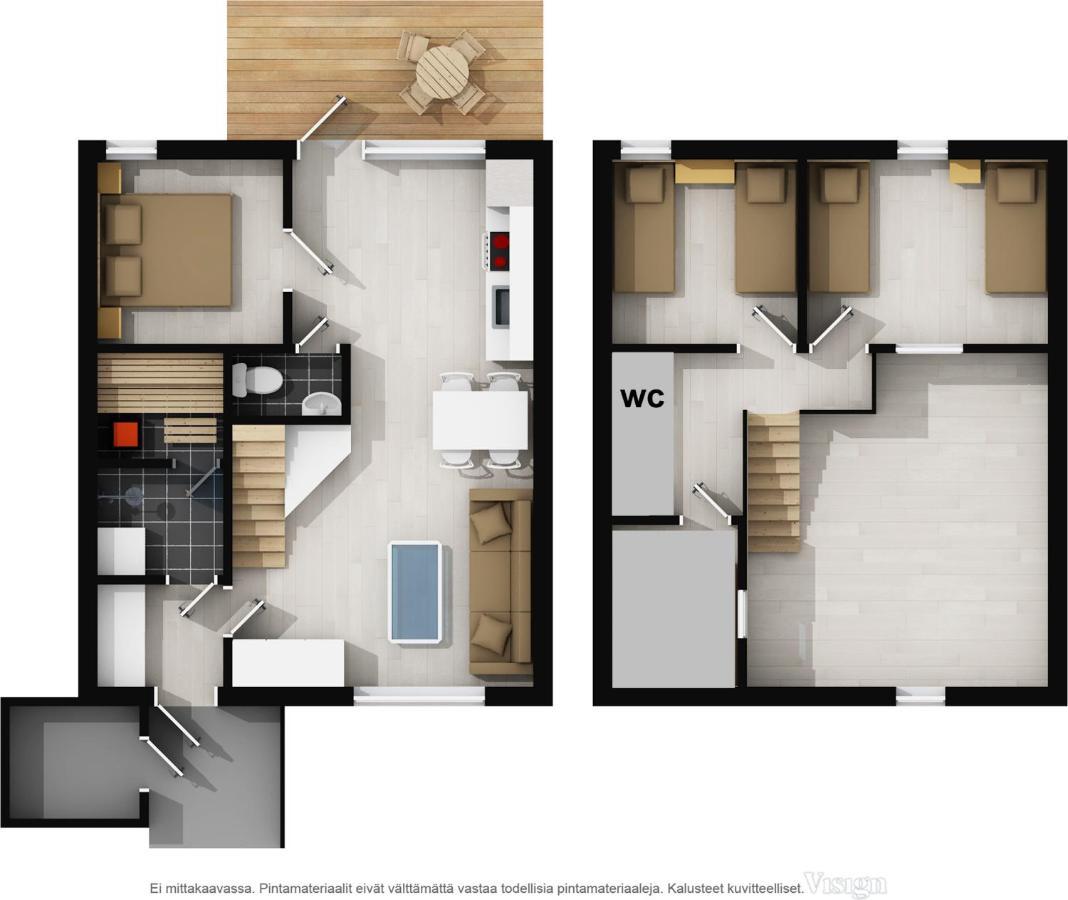 Ferienwohnung Levin Keskusta, Kaetkaelaeinen B3 Ja D1 Exterior foto